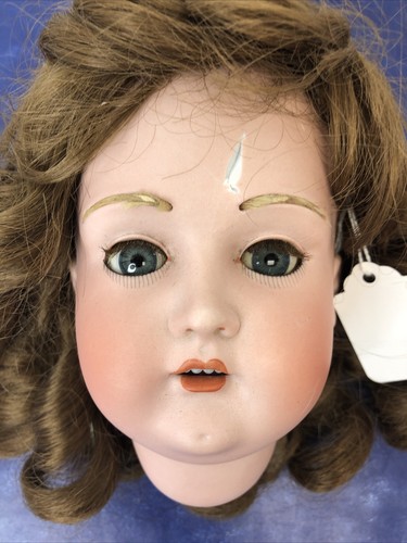 German bisque doll head - doll,